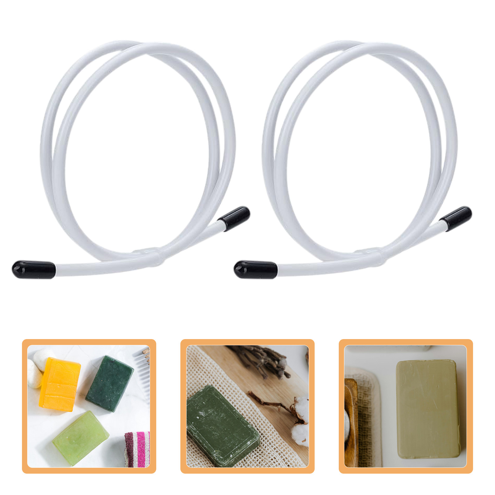 Soap Making Cold Process - 2 stuks buigbare zeepwervelhanger, verstelbaar voor