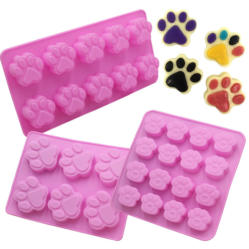 Soap Making Tray - Kat Klauw Vorm Chocolade Siliconen Mal