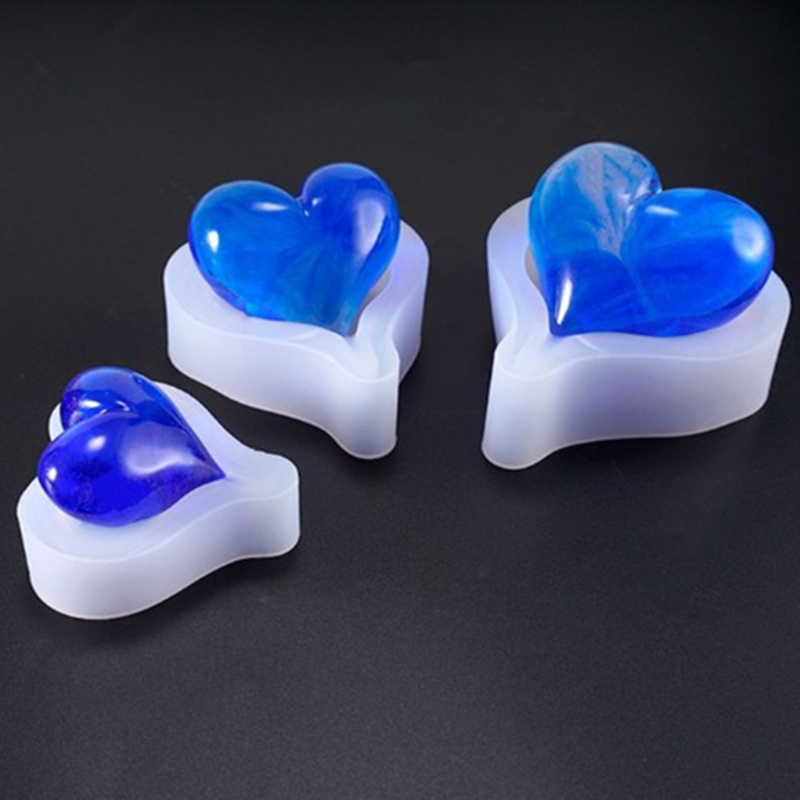 Soap Making Business - 1PCS 3D Hartvorm Siliconen Mal Hars