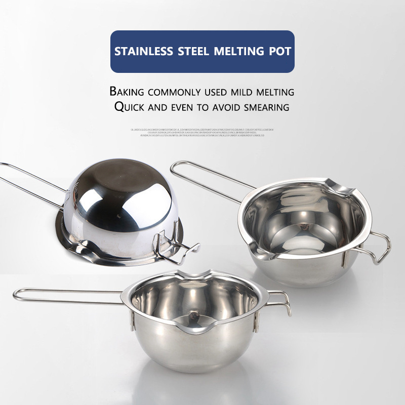 Soap Making Business - Roestvrijstalen Wax Smeltkroes Lange Steel Geurkaars
