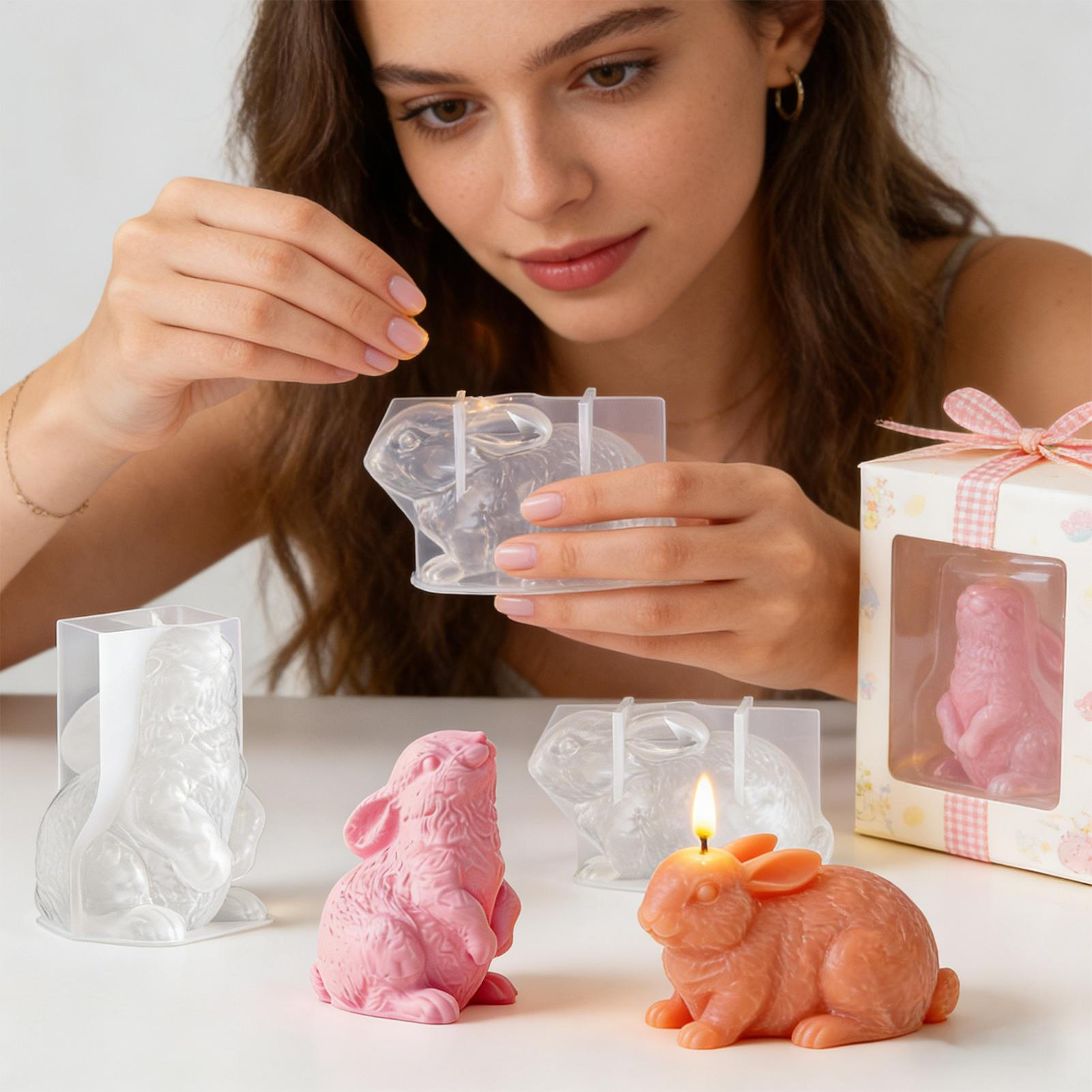 Bunny siliconen mal 3D Craftin - Soap Making Friends recensie en prijs