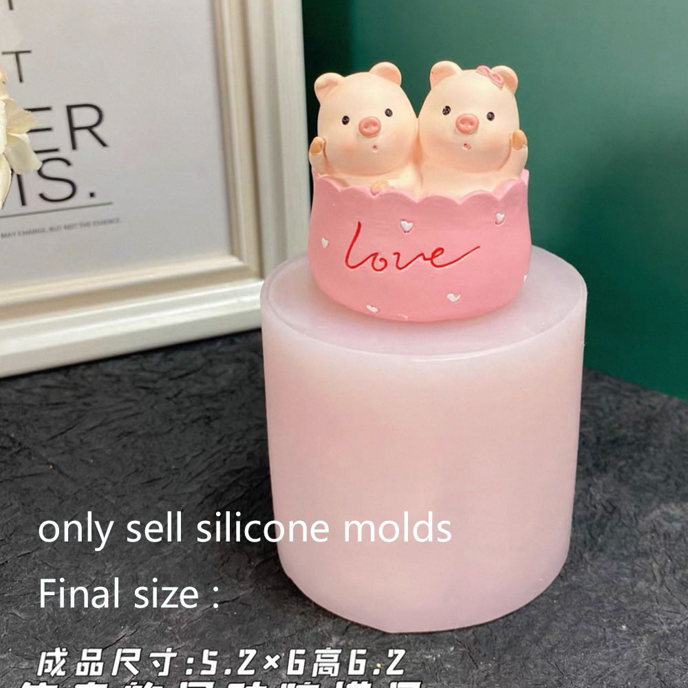 Lucky Pig siliconen mal gips c - Soap Making Friends recensie en prijs