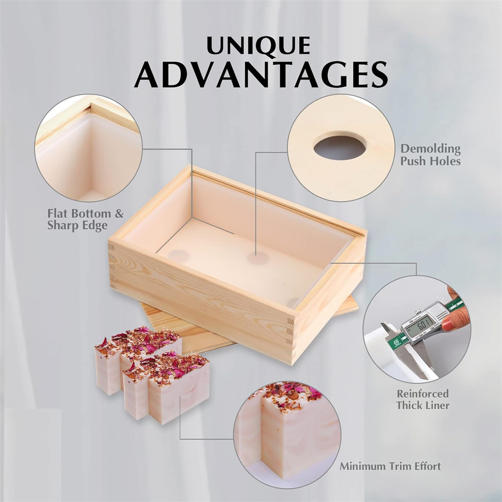 Grote zeepvormen Rechthoekige  - Soap Making Business recensie en prijs
