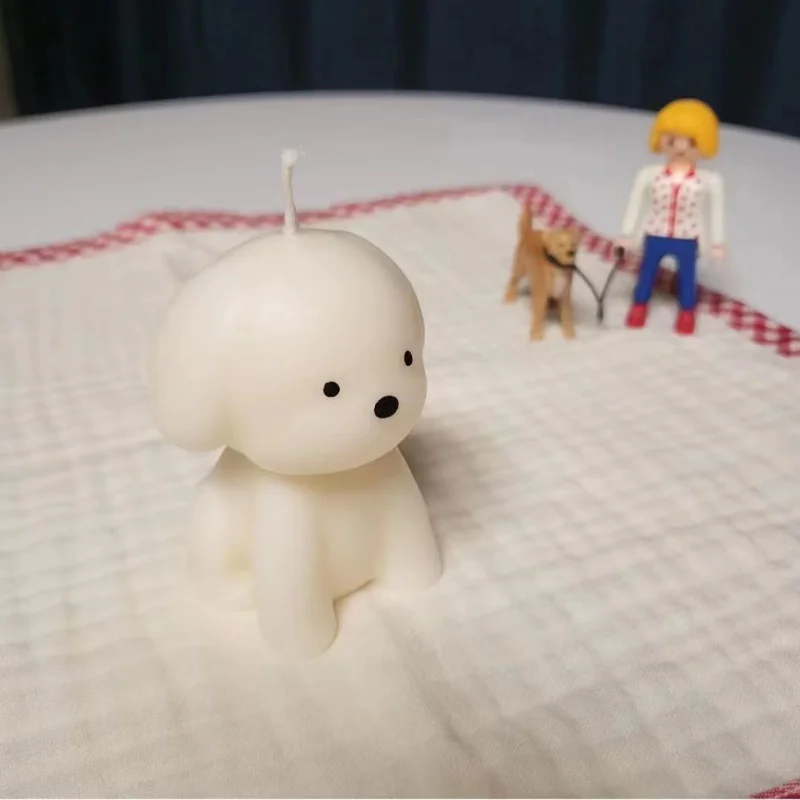 3D Puppy Geurkaars Siliconen M - Soap Making In Home recensie en prijs
