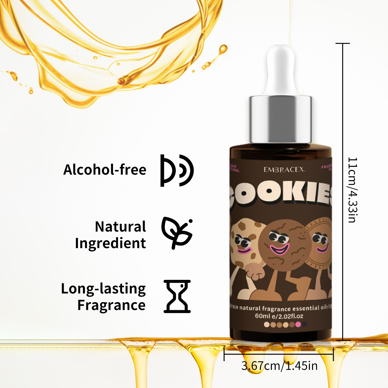 60ml Cookies etherische olie h - Soap Making Friends recensie en prijs