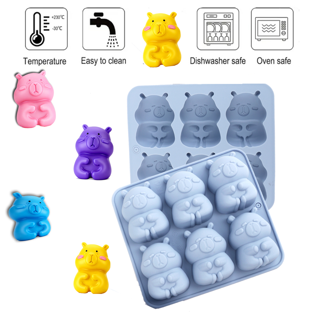 1 siliconen cakevorm in de vor - Soap Making Tray recensie en prijs