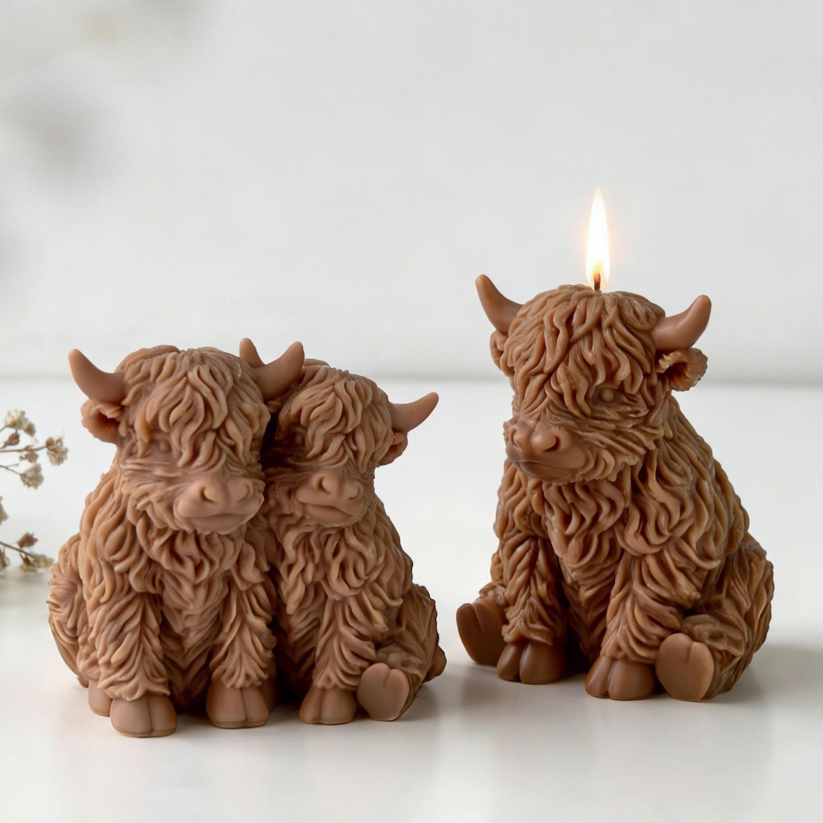 Highland Cow siliconen mal her - Soap Making Business recensie en prijs