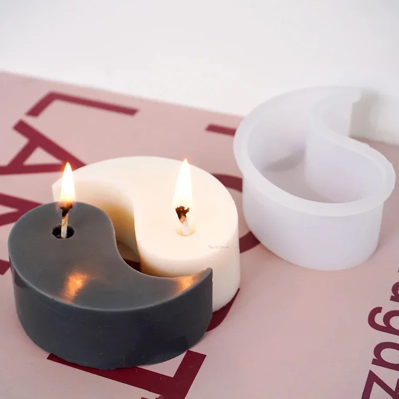 2 stuks Yin Yang Tai Chi ronde - Soap Making Books recensie en prijs