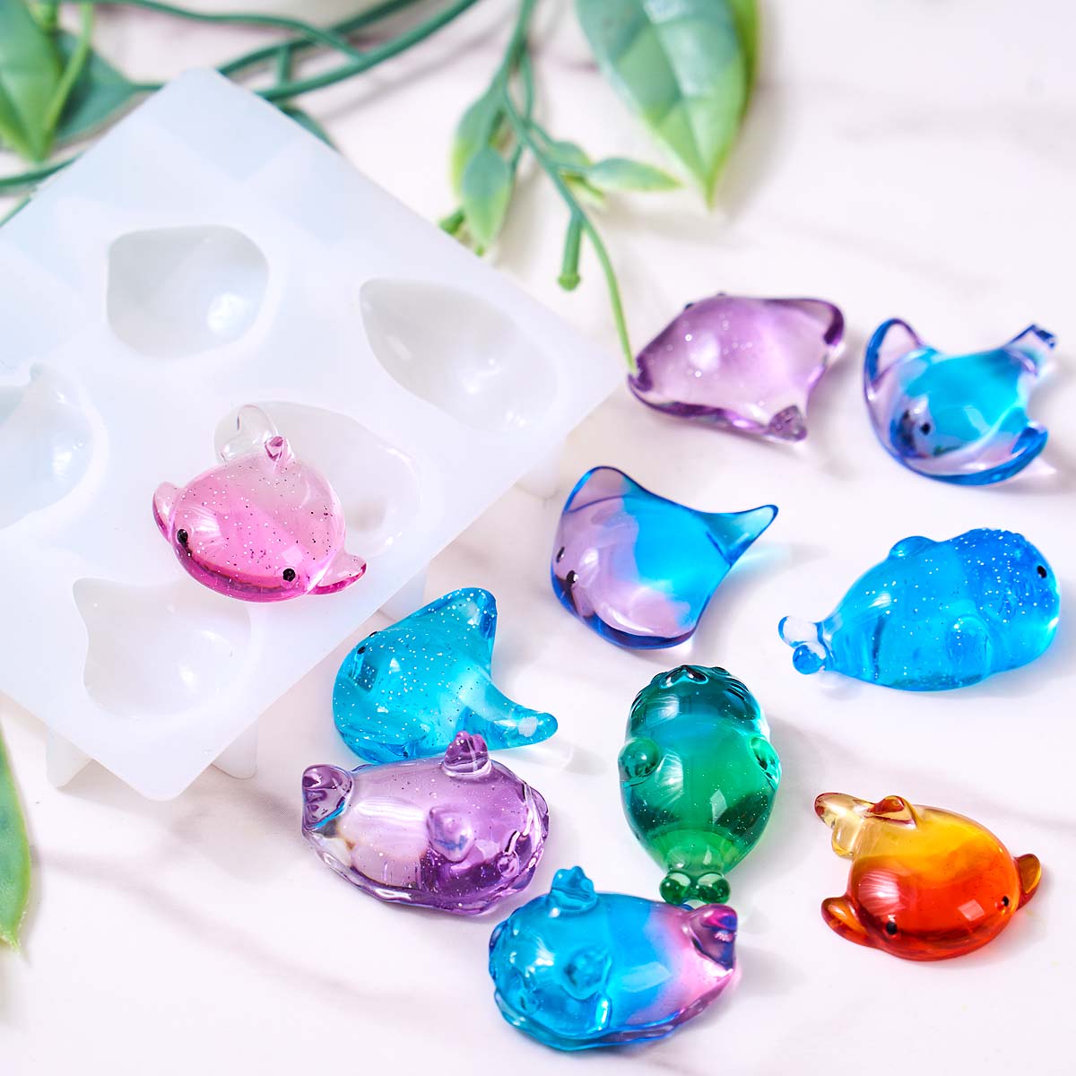3D Healing Kawaii Manta Ray Wa - Soap Making Tray recensie en prijs
