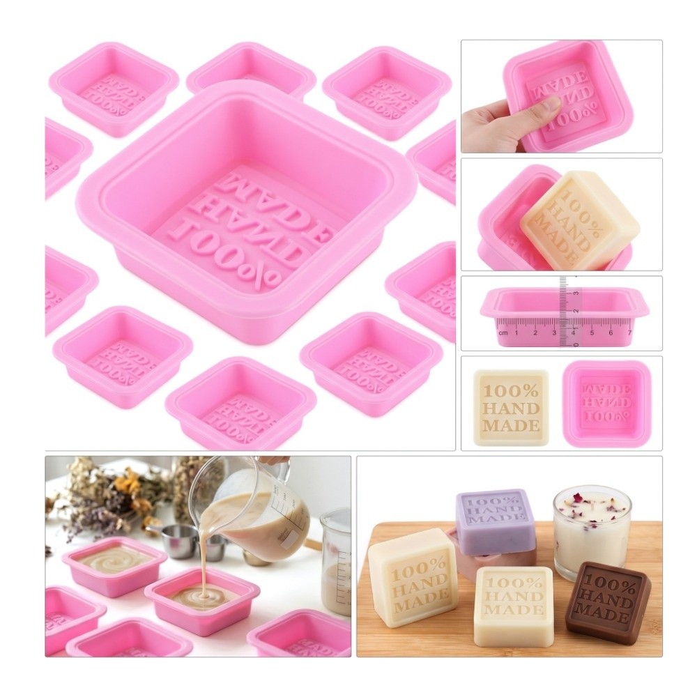 25 stuks siliconen zeepvormpje - Soap Making Cold Process recensie en prijs