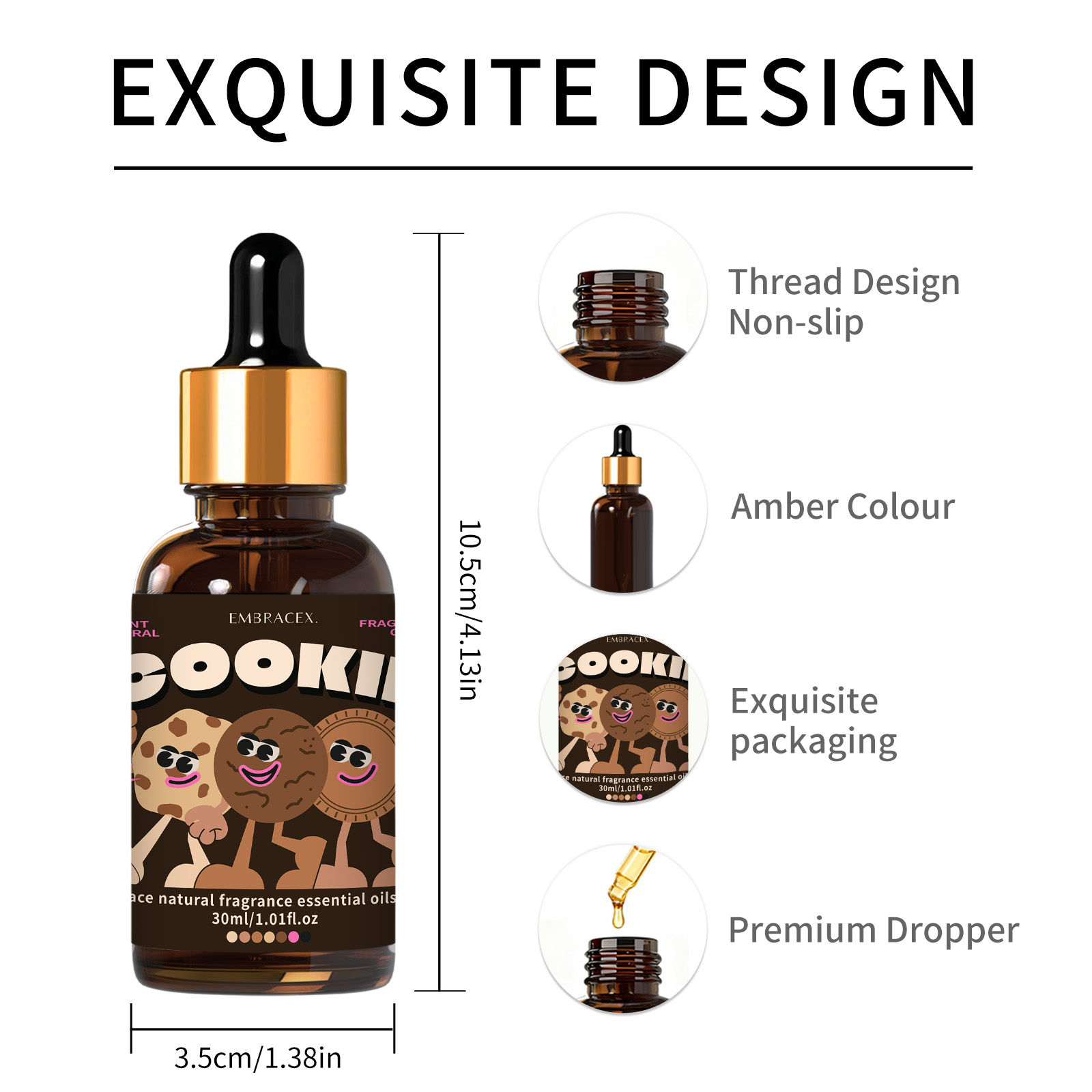 30ml Cookie etherische olie Hu - Soap Making Friends recensie en prijs