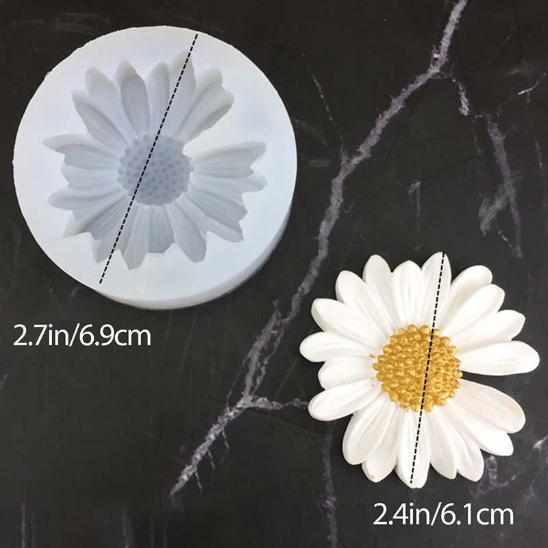 DIY Kaars Siliconen Mal Daisy  - Soap Making In Home recensie en prijs