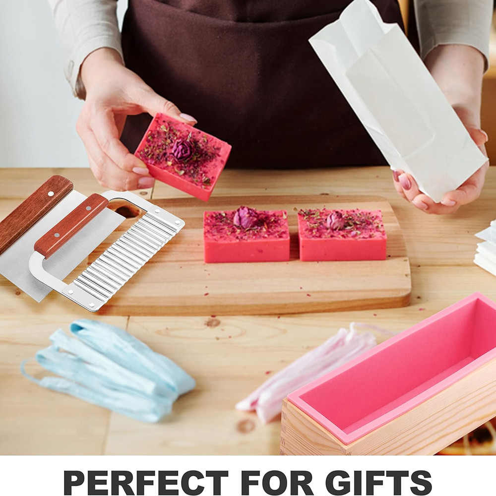 1,2L siliconen zeepvormen set  - Soap Making Books recensie en prijs
